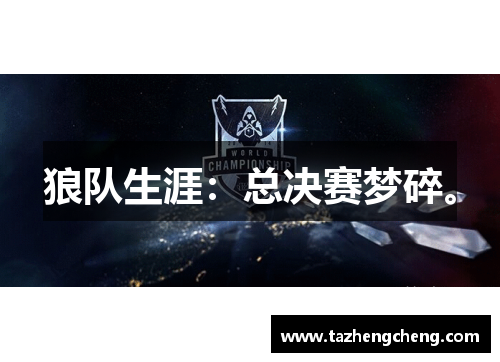 狼队生涯：总决赛梦碎。